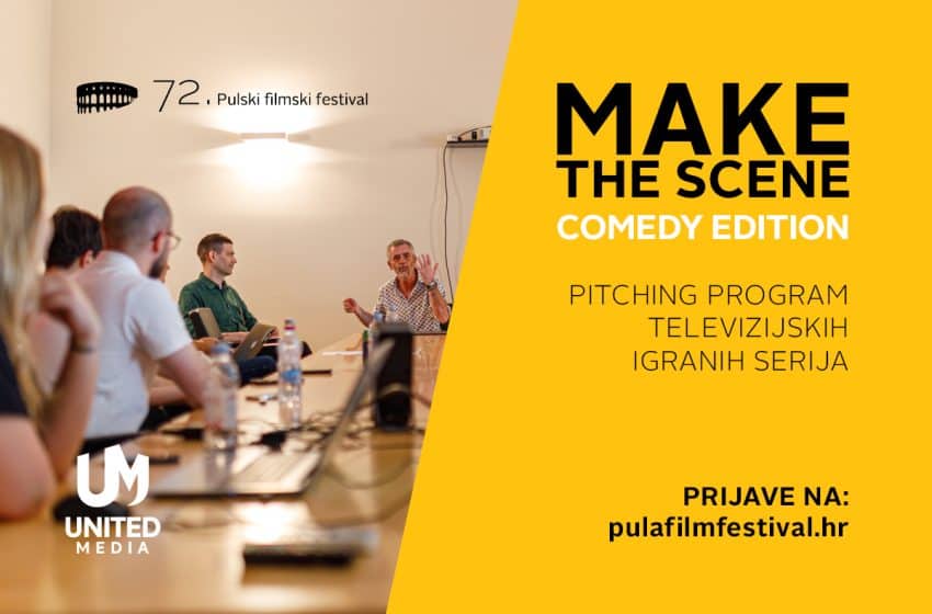  Otvoren poziv na pitching program Make the Scene – Comedy Edition