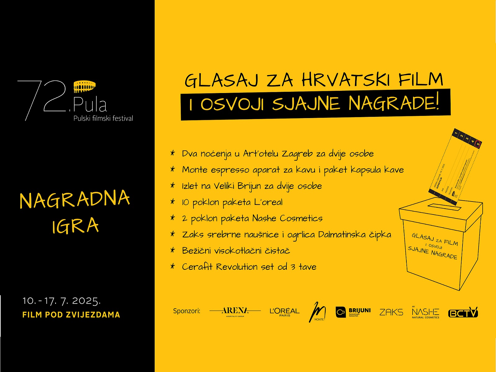 Dobitnici nagradne igre ”Nagrada publike”